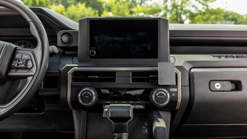 Brodit ProClip 856087 voor Toyota Tacoma 2024-2026 - installatiepositie