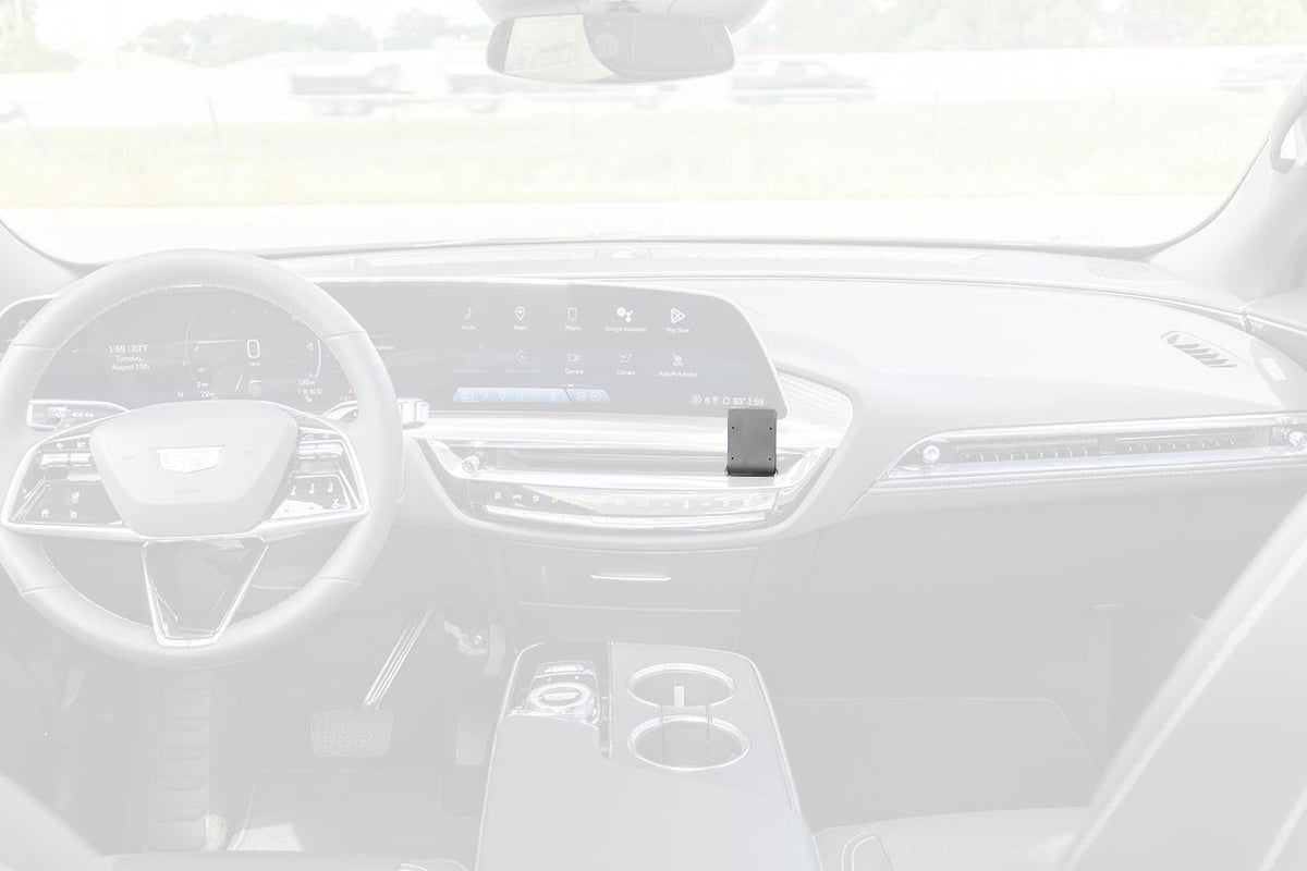 Brodit ProClip 856098 voor Cadillac Lyriq 23+ 2024-2026 - productfoto zwarte ABS montagebasis
