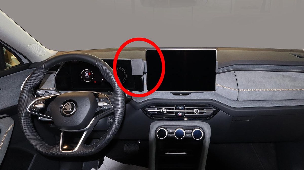 Brodit ProClip 856109 voor Skoda Kodiaq 2024-2026 - productfoto zwarte ABS montagebasis