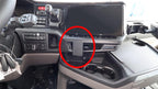Brodit ProClip 856110 voor Scania S-series 2025-2026, Scania R-series 2025-2026 e.a. - productfoto zwarte ABS montagebasis