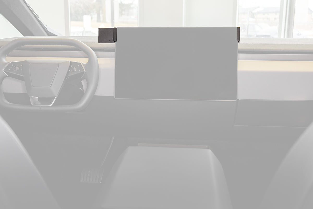 Brodit ProClip 856112 voor Tesla Cybertruck 2023-2026 - productfoto zwarte ABS montagebasis