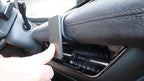 Brodit ProClip 856114 voor Audi Q6 2025-2026 - detail van dashboardmontage
