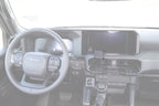 Brodit ProClip 856118 voor Toyota LandCruiser 250 2024-2026 en Toyota LandCruiser 2024-2026 - productfoto zwarte ABS montagebasis