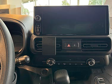 Brodit ProClip 856122 voor Citroen E-Berlingo 2025-2026, Citroen Berlingo III 2025-2026 e.a. - detail van dashboardmontage