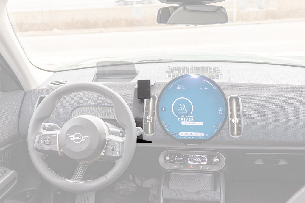 Brodit ProClip 856126 voor Mini Countryman 2025-2026 - productfoto zwarte ABS montagebasis