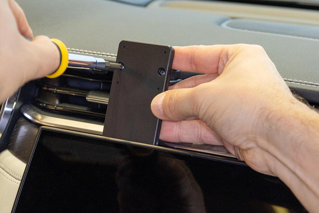 Brodit ProClip 856139 voor Jaguar XF 2024-2026 - detail van dashboardmontage