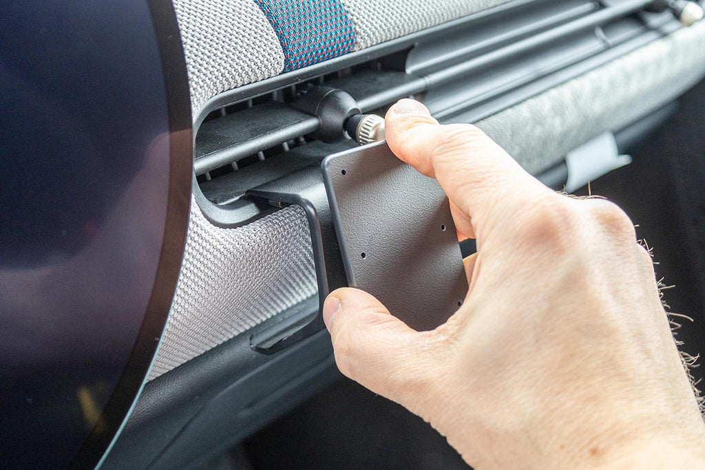 Brodit ProClip 856141 voor Mini Cooper 2025-2026 - montagepositie op dashboard