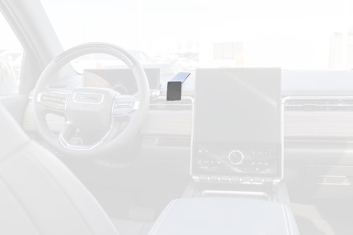 Brodit ProClip 856150 voor GMC Sierra EV 2024-2026 - productfoto zwarte ABS montagebasis