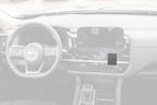Brodit ProClip 856157 voor Nissan Pathfinder 2022-2026 - productfoto zwarte ABS montagebasis