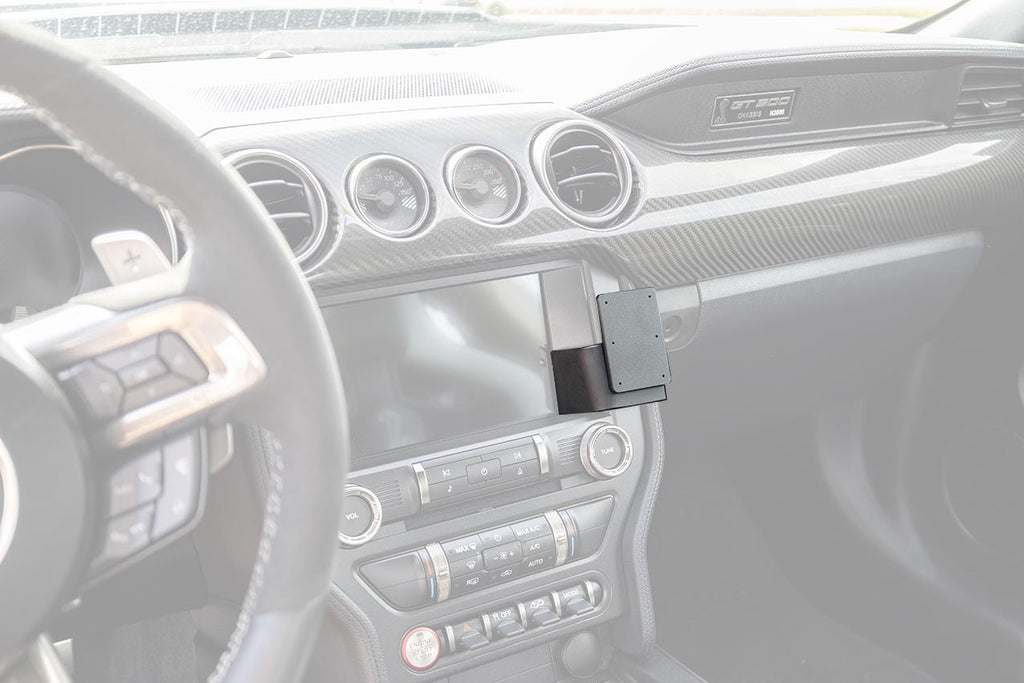 Brodit ProClip 856162 voor Ford Mustang 2015-2023 - productfoto zwarte ABS montagebasis