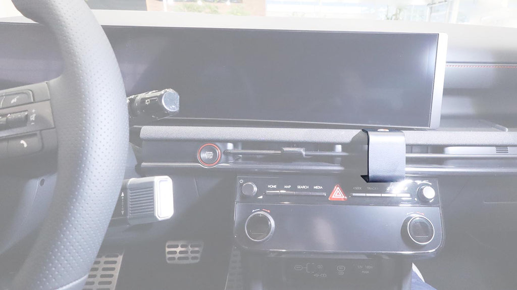 Brodit ProClip 856167 voor Hyundai Tucson 2025-2026 en Hyundai Santa Cruz 2025-2026 - productfoto zwarte ABS montagebasis