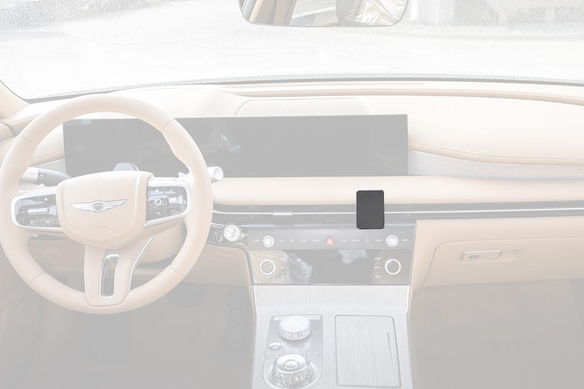 Brodit ProClip 856168 voor Genesis G80 2025-2026 - productfoto zwarte ABS montagebasis