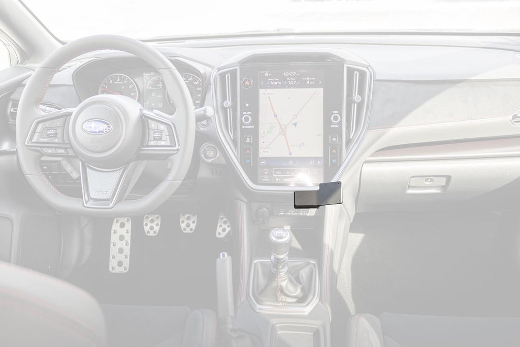 Brodit ProClip 856170 voor Subaru WRX 2022-2026 - productfoto zwarte ABS montagebasis