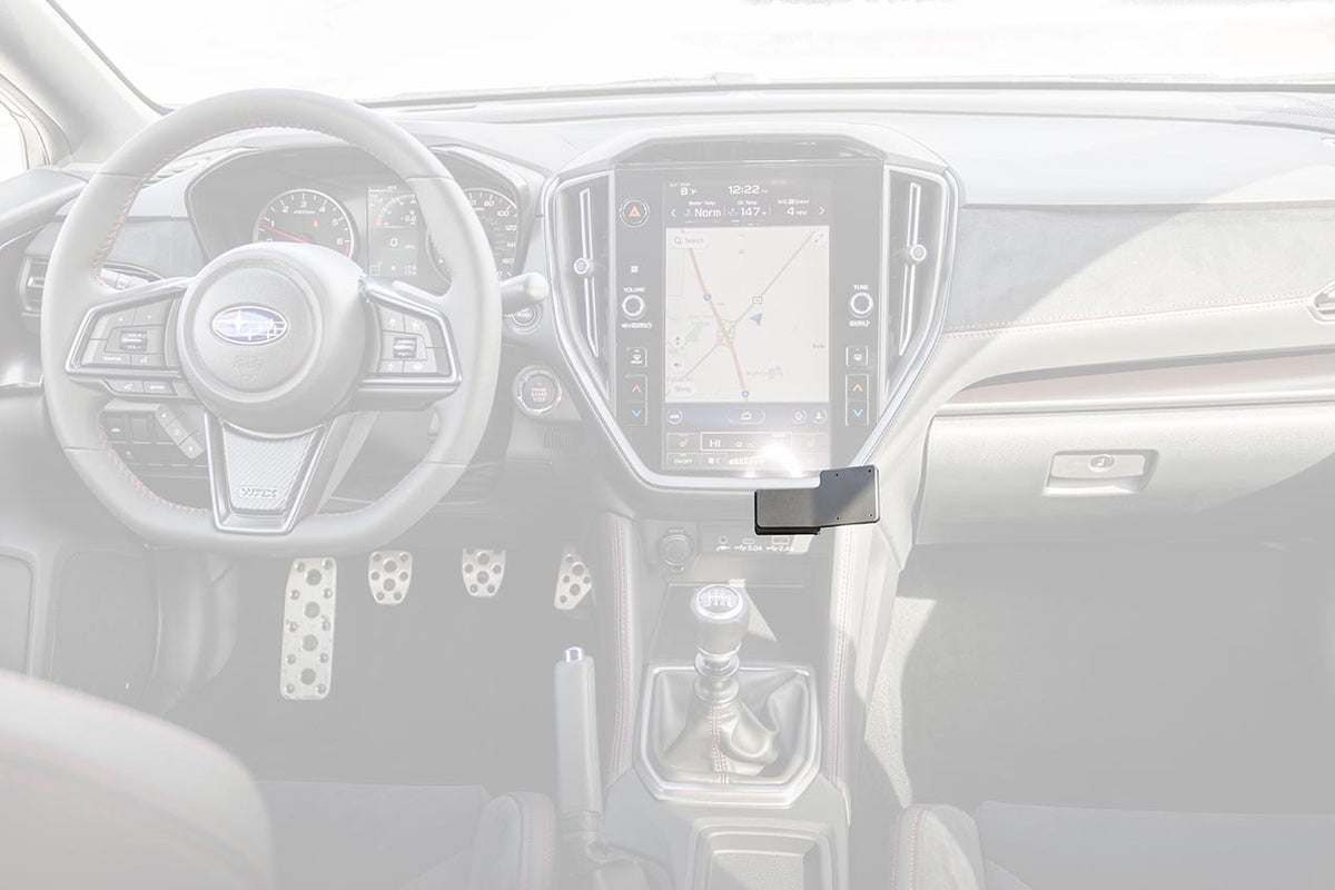 Brodit ProClip 856170 voor Subaru WRX 2022-2026 - productfoto zwarte ABS montagebasis