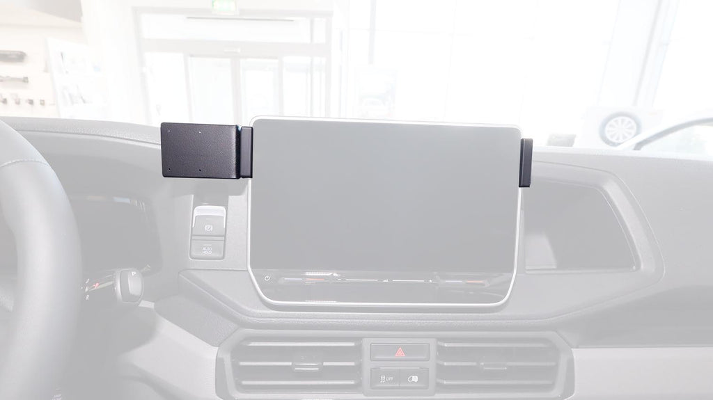 Brodit ProClip 856175 voor MAN TGE 2025-2026 en Volkswagen Crafter 2025-2026 - productfoto zwarte ABS montagebasis