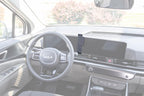Brodit ProClip 856191 voor Kia Carnival 2025-2026 - productfoto zwarte ABS montagebasis