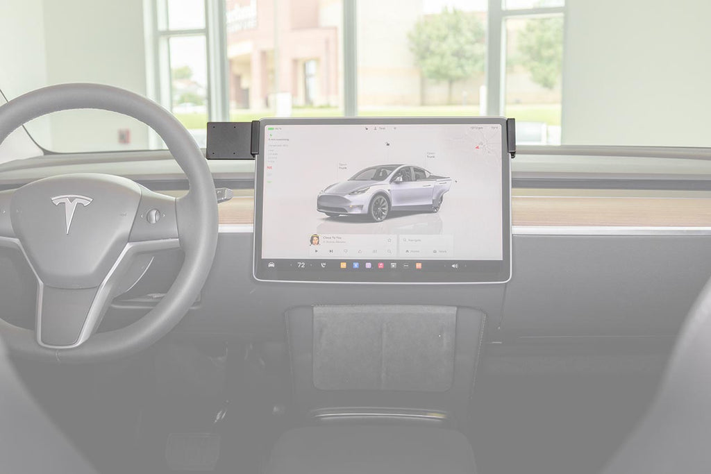 Brodit ProClip 856208 voor Tesla Model Y 2025-2026 - productfoto zwarte ABS montagebasis