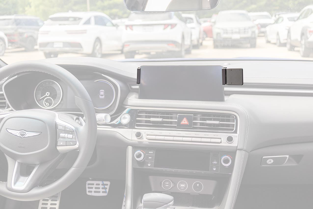 Brodit ProClip 856217 voor Genesis G70 2025-2026 - productfoto zwarte ABS montagebasis