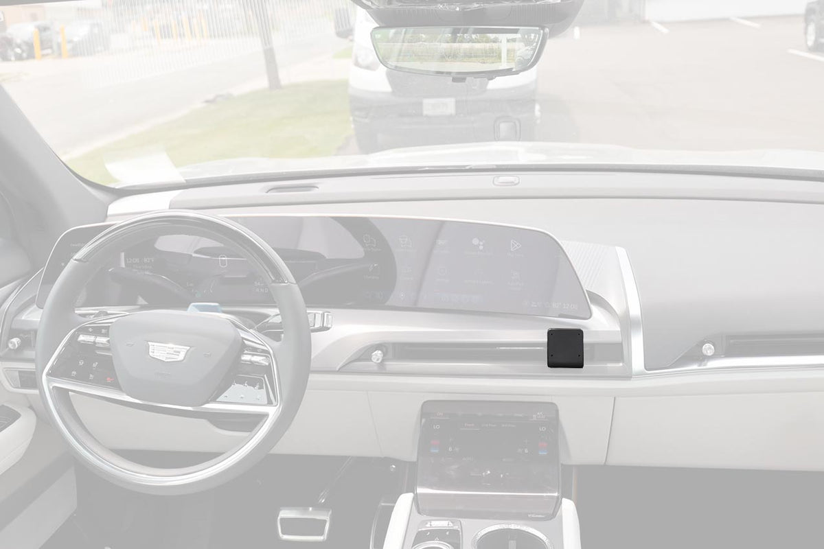 Brodit ProClip 856225 voor Cadillac Vistiq 2026-2026 - productfoto zwarte ABS montagebasis