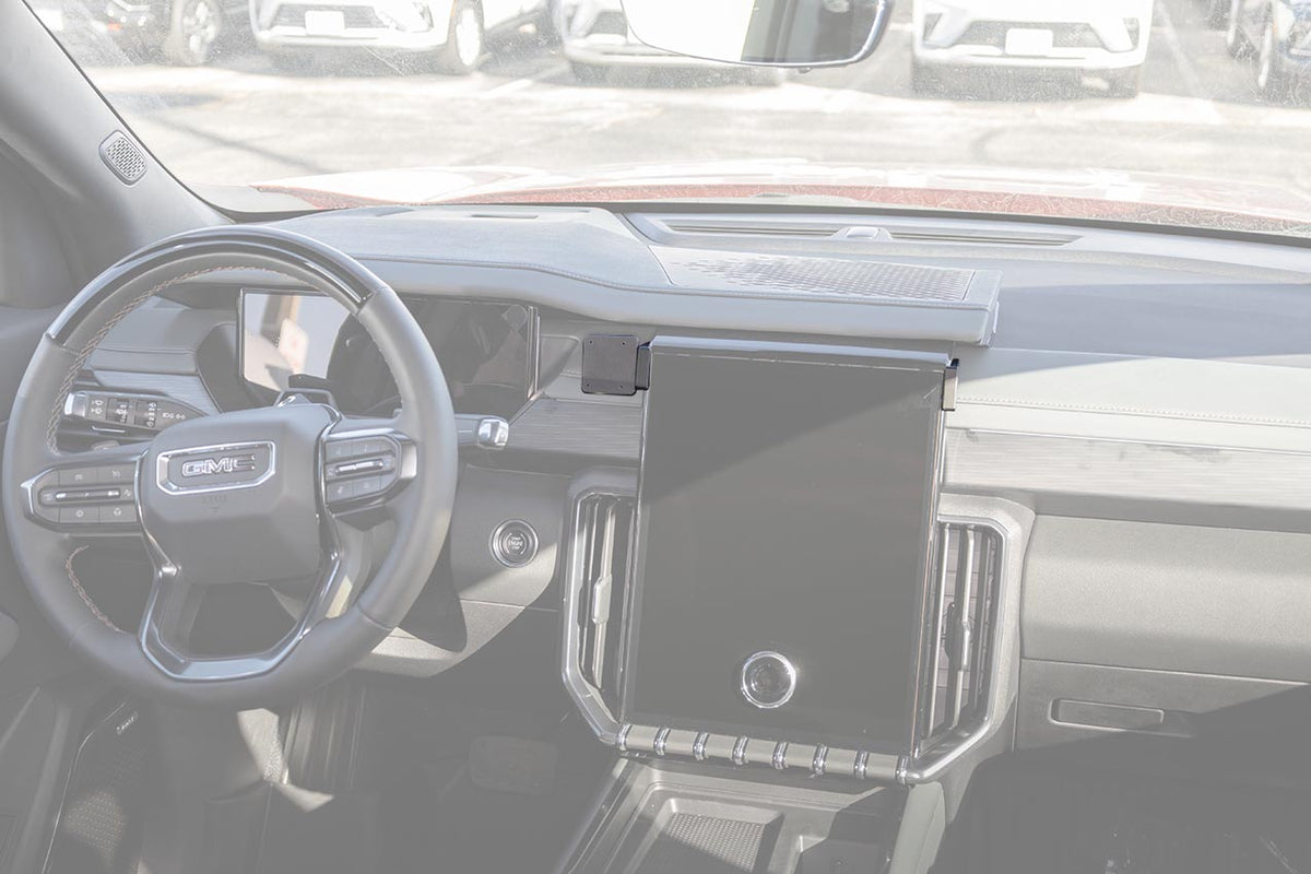 Brodit ProClip 856231 voor GMC Acadia 2024-2026 - productfoto zwarte ABS montagebasis