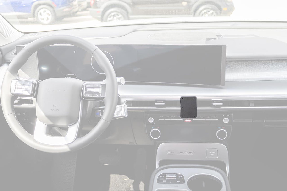 Brodit ProClip 856232 voor Hyundai Ioniq 9 2026-2026 - productfoto zwarte ABS montagebasis