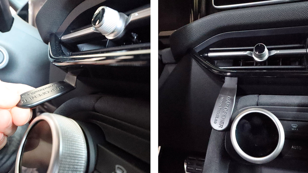 Brodit ProClip 856241 voor Skoda Kodiaq 2024-2026 - montagepositie op dashboard