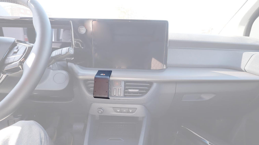 Brodit ProClip 856243 voor Ford Transit Courier 2025-2026 - productfoto zwarte ABS montagebasis