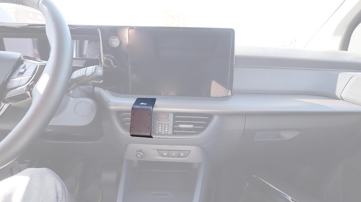 Brodit ProClip 856243 voor Ford Transit Courier 2025-2026 - productfoto zwarte ABS montagebasis