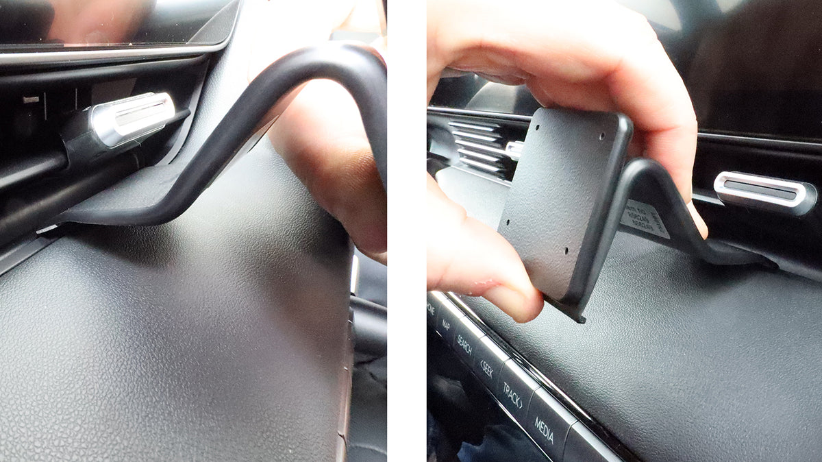 Brodit ProClip 856249 voor Hyundai Ioniq 5 2025-2026 - montagepositie op dashboard