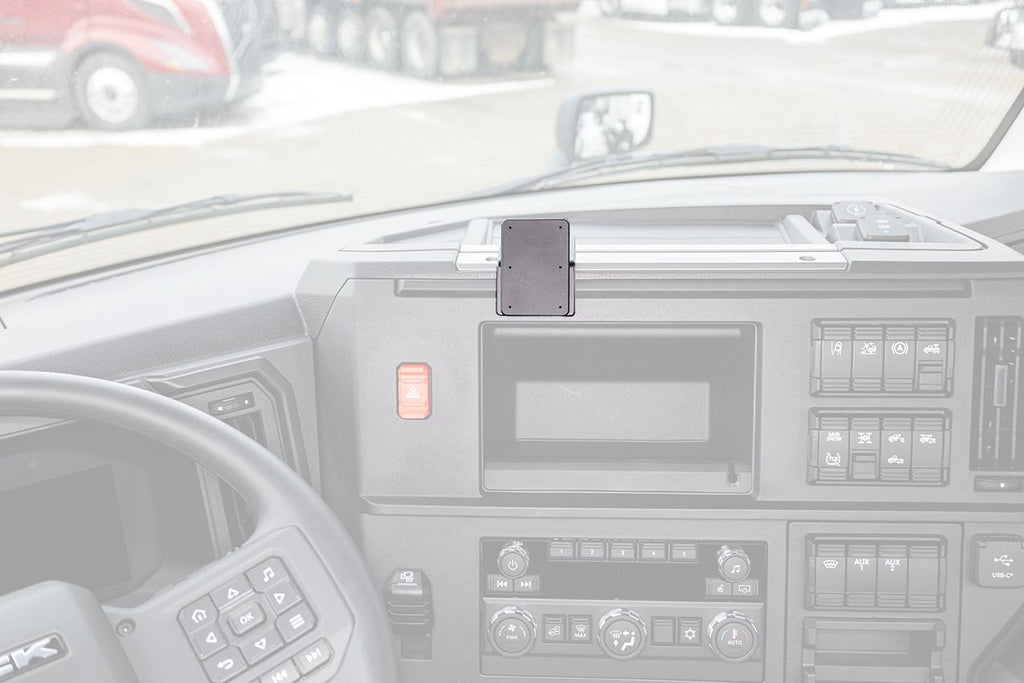 Brodit ProClip 856252 voor Mack Pioneer 2026-2026 en Mack Anthem 2026-2026 - productfoto zwarte ABS montagebasis