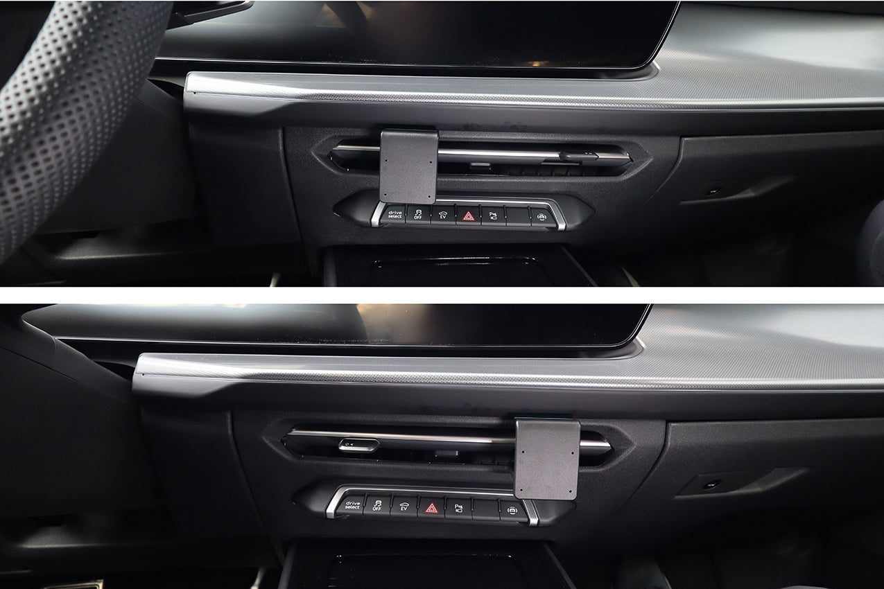 Brodit ProClip 856253 voor Audi Q3 2026-2026 - detail van dashboardmontage