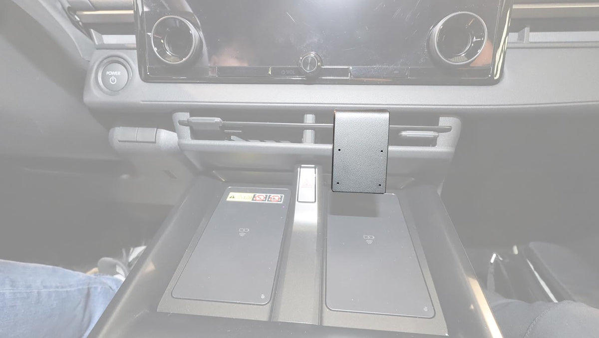 Brodit ProClip 856263 voor Subaru Solterra 2026-2026 en Toyota bZ4X 2026-2026 - productfoto zwarte ABS montagebasis