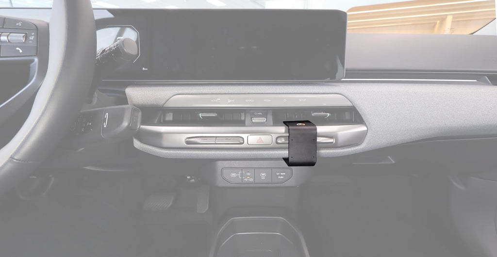 Brodit ProClip 856267 voor Kia EV4 2025-2026 - productfoto zwarte ABS montagebasis