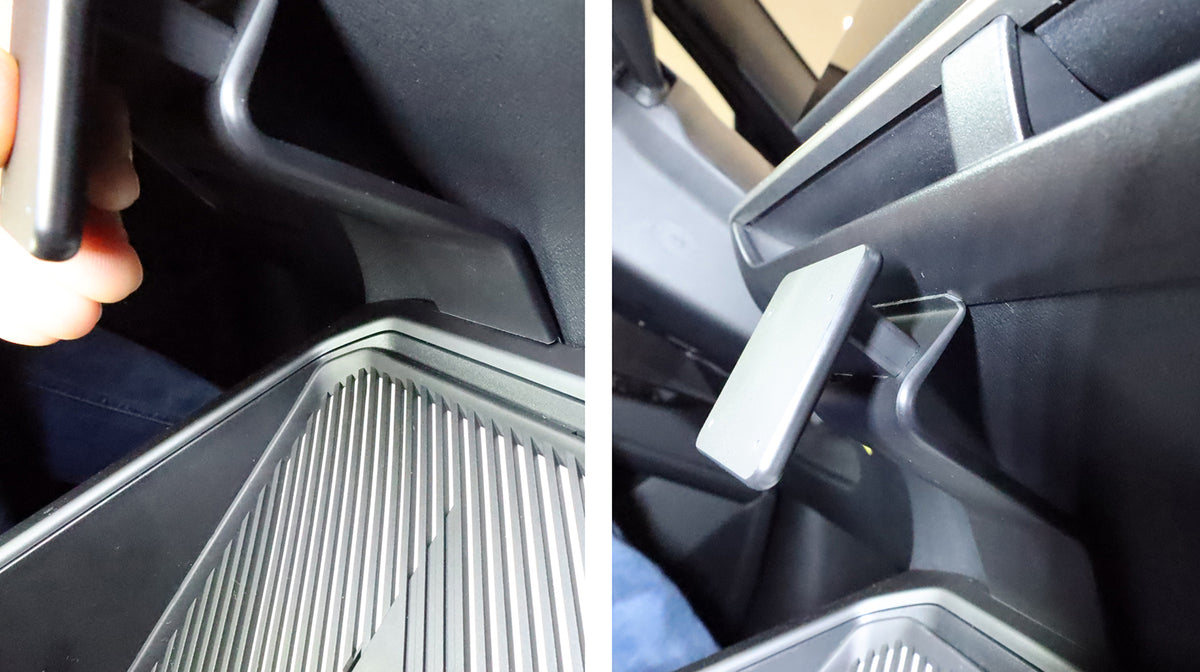 Brodit ProClip 856272 voor BMW iX3 2026-2026 - montagepositie op dashboard