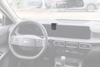 Brodit ProClip 856280 voor Nissan Sentra 2026-2027 - productfoto zwarte ABS montagebasis