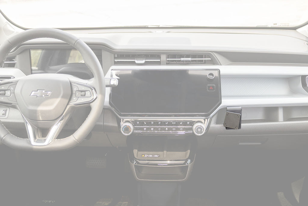 Brodit ProClip 856286 voor Chevrolet Bolt 2027-2027 - productfoto zwarte ABS montagebasis