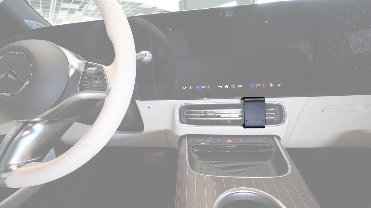 Brodit ProClip 856289 voor Mercedes Benz GLB-Class 2027-2027 en Mercedes Benz CLA-Class 2026-2026 - productfoto zwarte ABS montagebasis