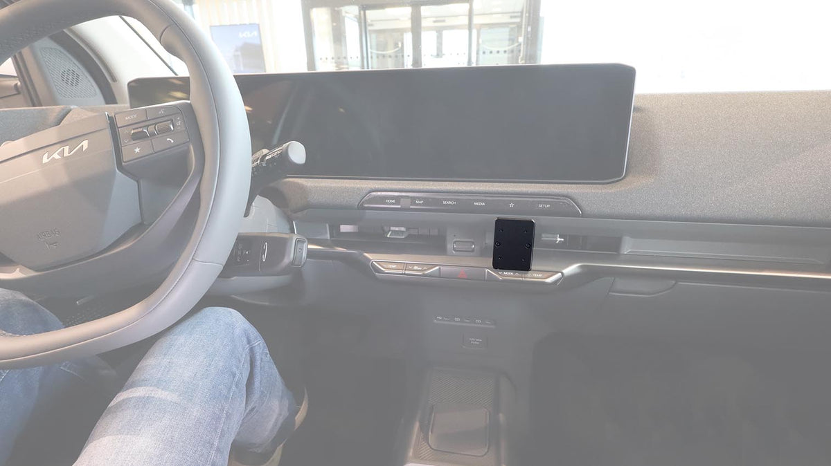 Brodit ProClip 856291 voor Kia EV2 2027-2027 - productfoto zwarte ABS montagebasis