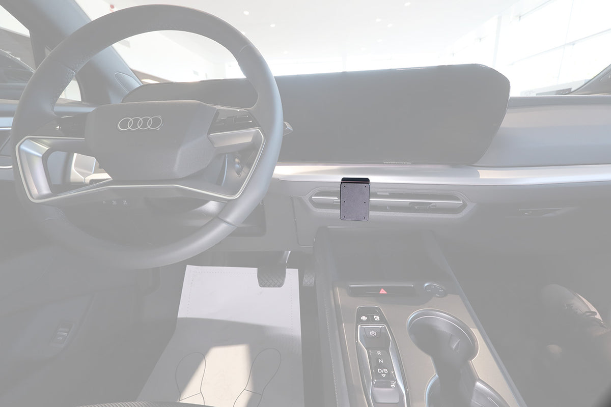 Brodit ProClip 856313 voor Audi Q4 e-tron 2027 - productfoto zwarte ABS montagebasis