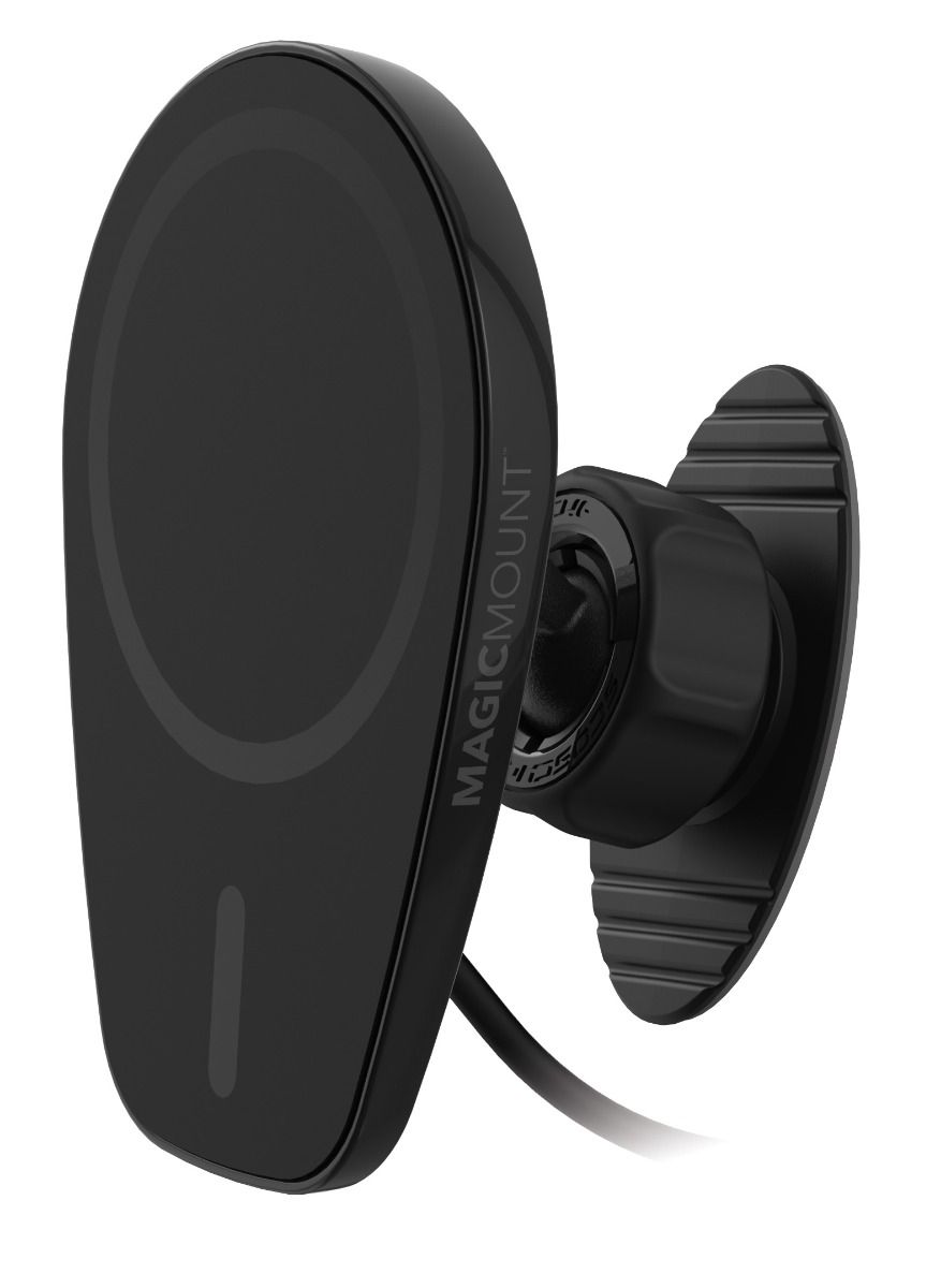 Scosche MagicMount Pro MagSafe draadloze lader voor dashboard en ventilatierooster