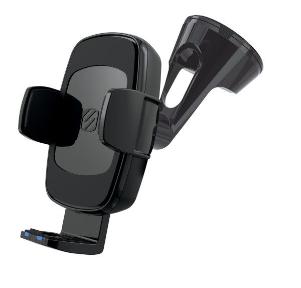 Scosche StuckUp Qi-telefoonhouder 15W voor raam, dashboard en ventilatierooster