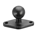 Arkon Robust metalen diamantplaat met 25mm-kogel