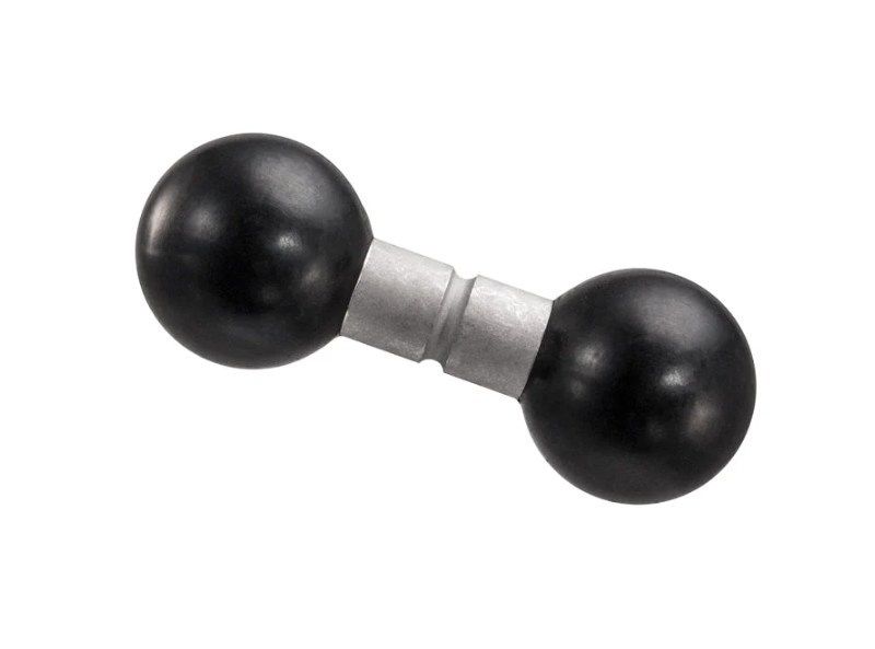 Arkon dubbele 25mm-kogeladapter met metalen verbinding