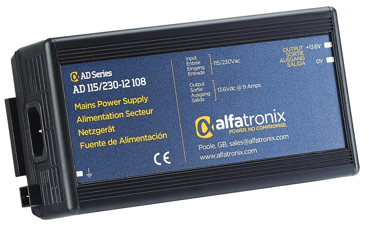 Brodit spanningsomvormer voor Alfatronix AC/DC Converters | AD230-12-1 - productfoto 1