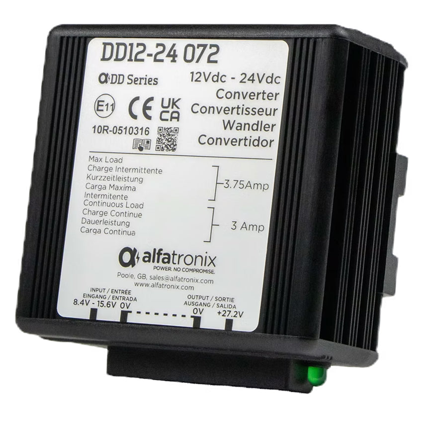 Brodit spanningsomvormer voor Alfatronix DC/DC Converters | DD12-24-07 - productfoto 1