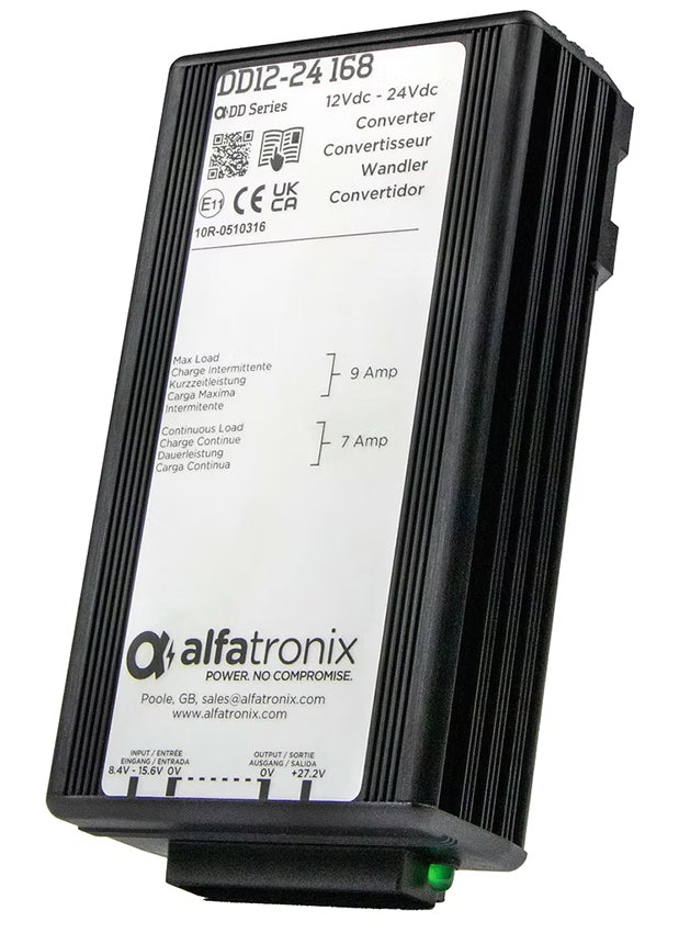 Brodit spanningsomvormer voor Alfatronix DC/DC Converters | DD12-24-16 - productfoto 1