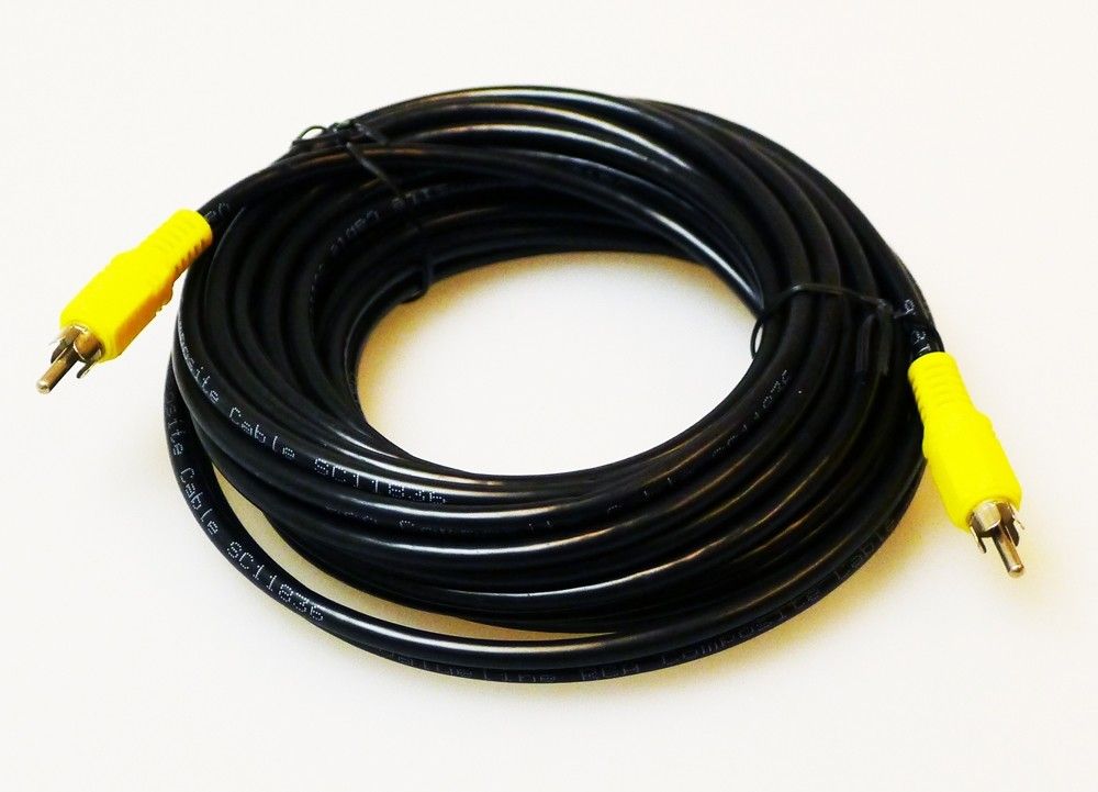 m-use RCA cinch kabel video male-male 10 meter