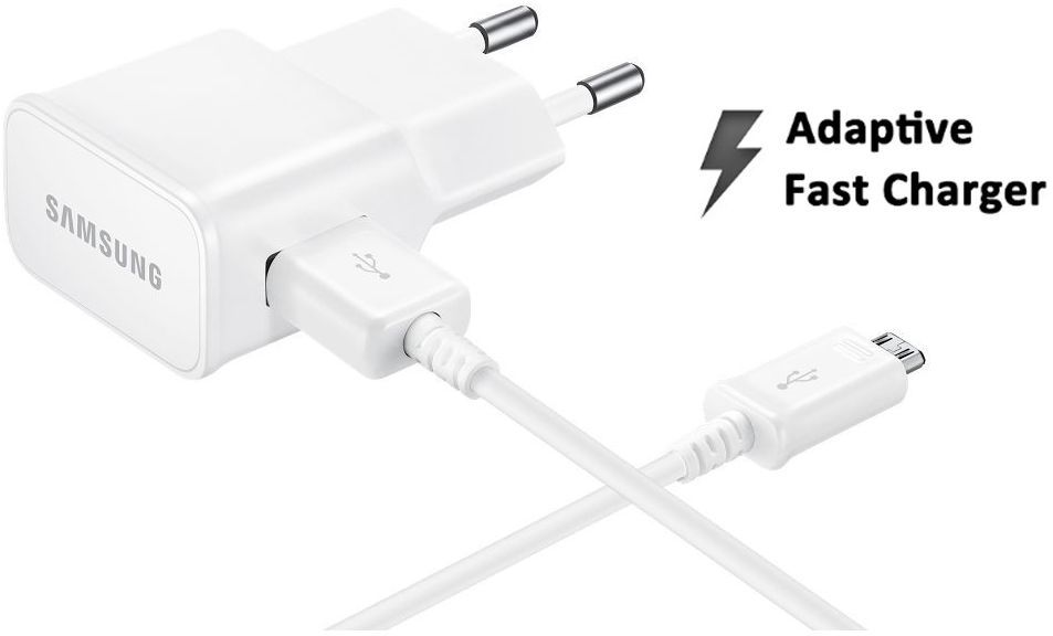 Samsung EP-TA20EWEUGWW 2A USB-A + micro-usb wit 230V-lader