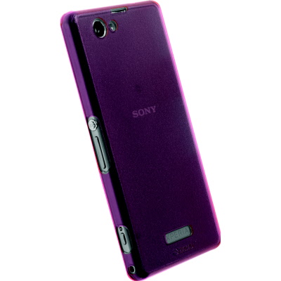 negeren drijvend na school BroditNederland.nl - Krusell FrostCover MfX Sony Xperia Z1 Compact Transp.  Pink
